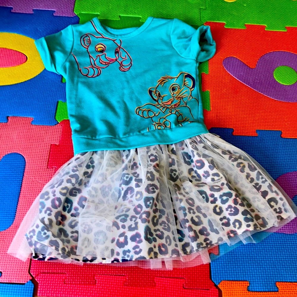 🦁Disney’s The Lion King Toddler Girl Dress size 5T